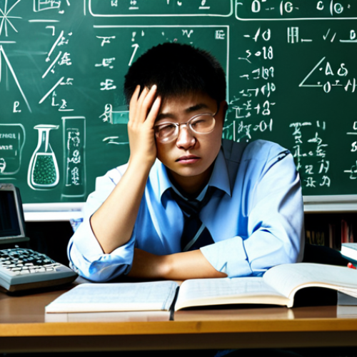 수질환경기사 시험 난이도 - **Image Prompt 1: The Intricacy of Water Quality Engineering Knowledge**
    A young, determined yet...